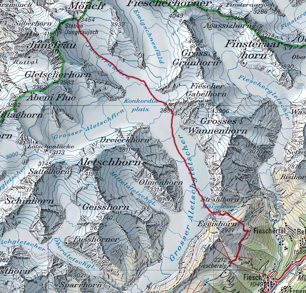 Aletsch Glacier, Switzerland