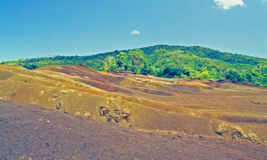 Seven Coloured Earth in Chamarel 
 1992