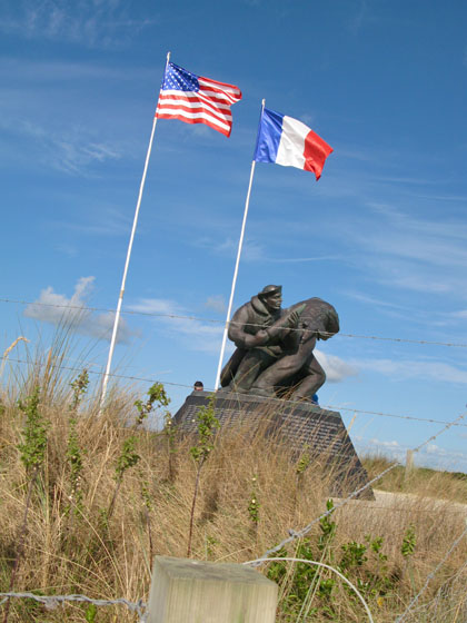 U.S. Navy Memorial at Utah Beach