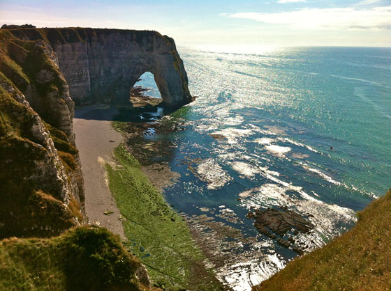 Natural arche of Etretat