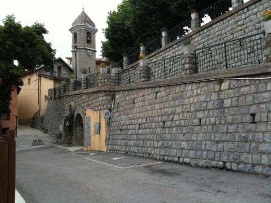 Village entrance