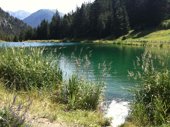 Lake of La Colmiane